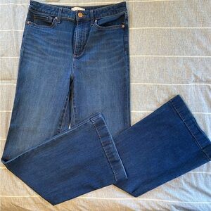 LC Lauren Conrad Blue Flare Wide Leg Jeans